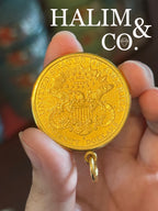 1896 United States 20 dollar Liberty Gold Coin Pendant. Kebaya Jewelry / Peranakan Nyonya Jewelry