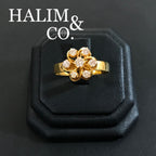 Antique Diamond Ring. Kebaya Jewelry / Peranakan Nyonya Jewelry