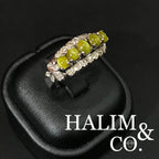 Antique Chrysoberyl Ring. Kebaya Jewelry / Peranakan Nyonya Jewelry