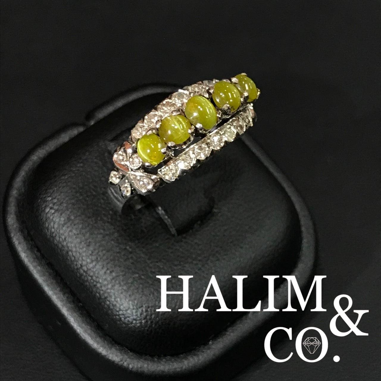 Antique Chrysoberyl Ring. Kebaya Jewelry / Peranakan Nyonya Jewelry