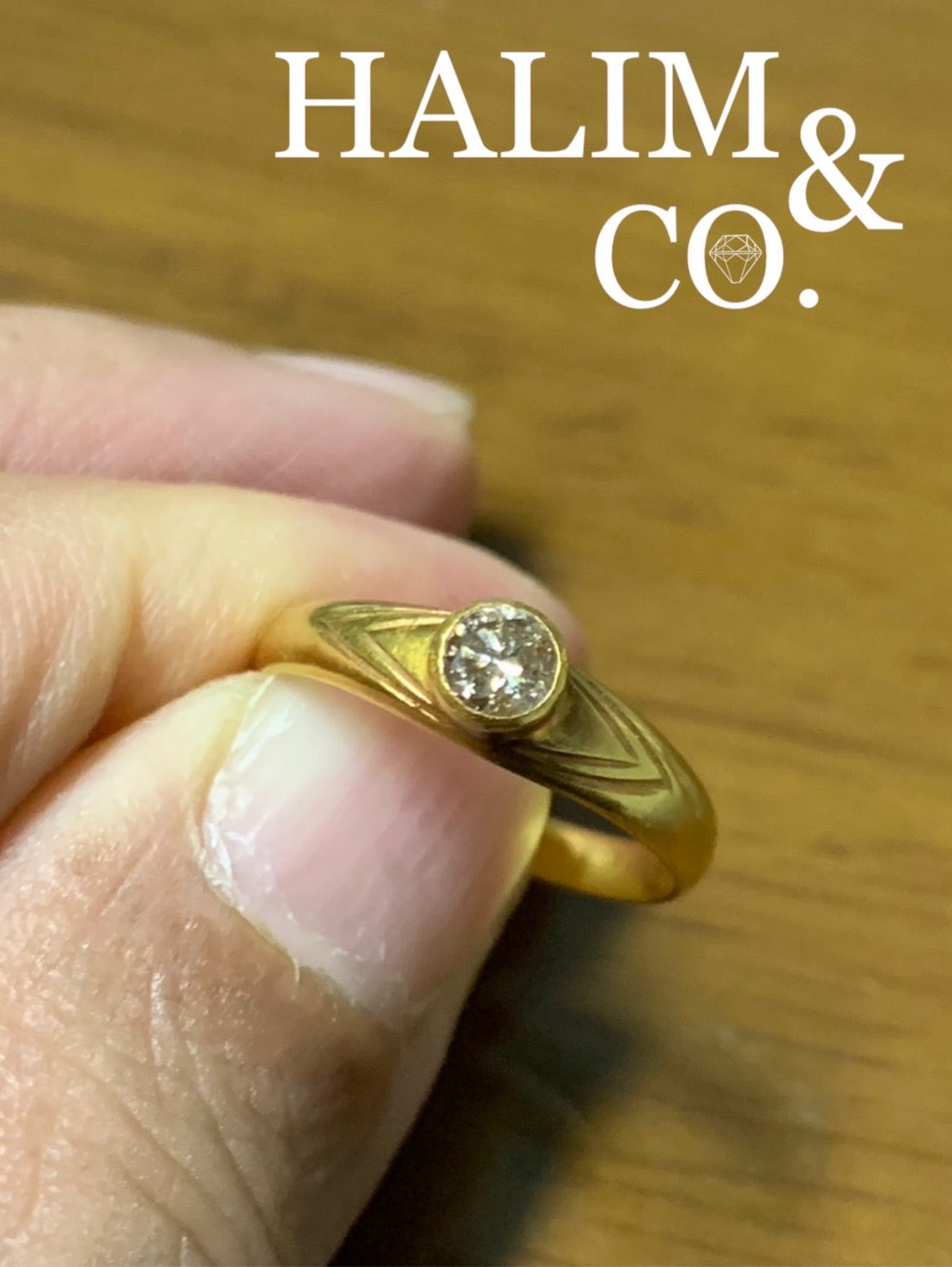 Antique Diamond Ring. Kebaya Jewelry / Peranakan Nyonya Jewelry