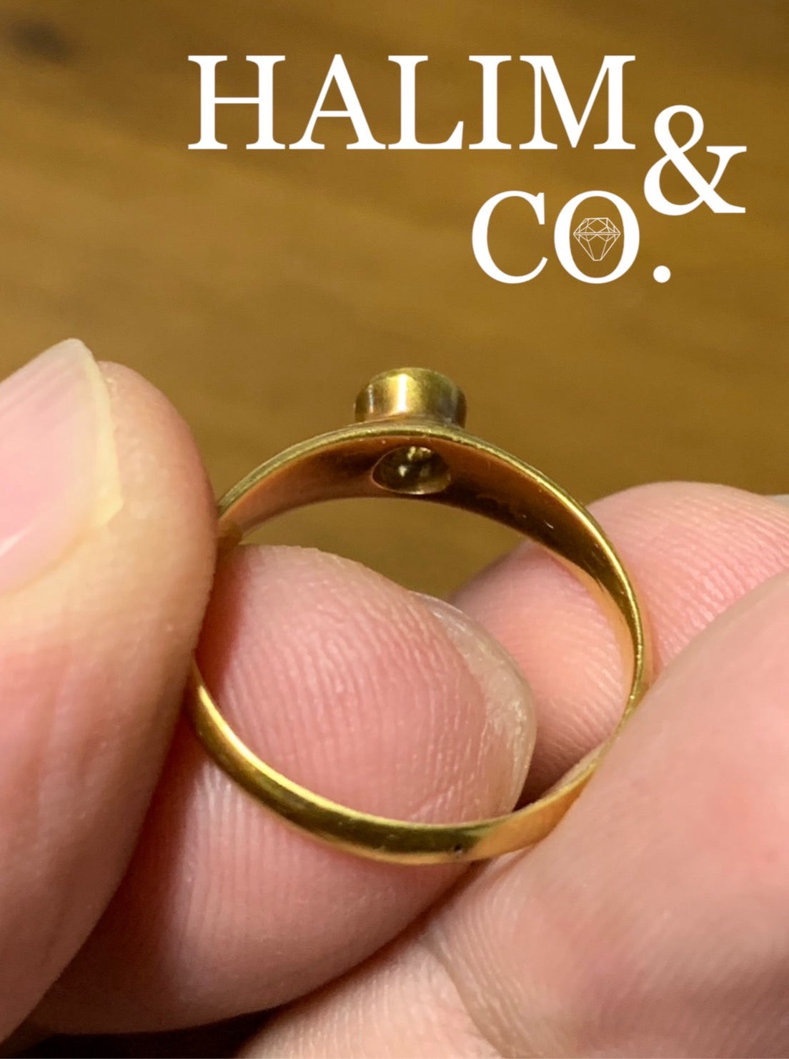 Antique Diamond Ring. Kebaya Jewelry / Peranakan Nyonya Jewelry