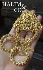 Antique Diamond Kerosang Thoe Brooches Set. Kebaya Jewelry / Peranakan Nyonya Jewelry