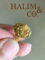 Antique Sattabongkot Lotus Ring With 22k Gold. Thai Traditional Jewelry Style