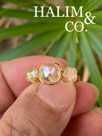 A Gorgeous Rose Cut Diamond Ring. (Made To Order)