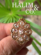 Antique Rose Cut Diamond Ring.