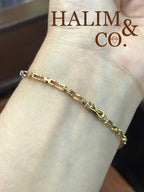 Antique Old Cut Diamond Bracelet.