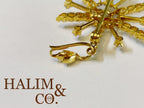 Antique Star Pendant With Polki Diamond. Kebaya Jewelry / Peranakan Nyonya Jewelry